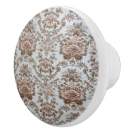 Luxus-Vintage-Imperial-Blumenmuster Keramikknauf