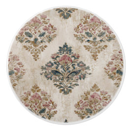 Luxus-Vintage-Imperial-Blumenmuster Keramikknauf