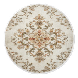 Luxus-Vintage-Imperial-Blumenmuster Keramikknauf