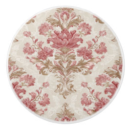 Luxus-Vintage-Imperial-Blumenmuster Keramikknauf