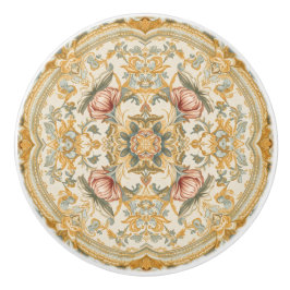 Luxus-Vintage-Imperial-Blumenmuster Keramikknauf