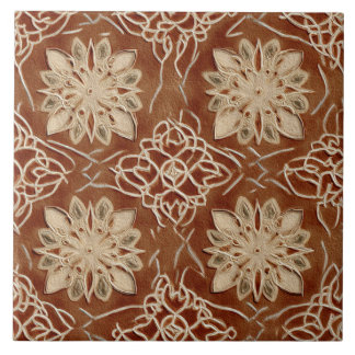 Luxus-Vintage-islamisch-geometrische Sand-Terrakot Fliese