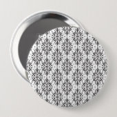 Luxus-Vintage-Muster 4 Button (Vorne & Hinten)