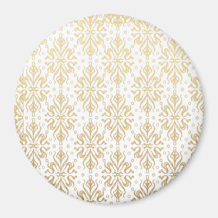 Luxus-Vintage-Muster Magnet