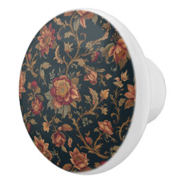 Luxus Vintage Royal Safran Keramikknauf