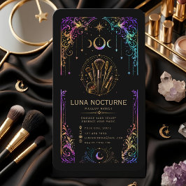 Luxus-Visa-Karten für Makeup-Artists mit QR-Code Visitenkarte