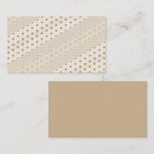 Luxus Visitenkarte (Vorne/Hinten)