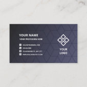 Luxus-Visitenkarte für Ihr Unternehmen Visitenkarte (Vorderseite)