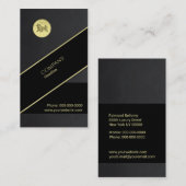 Luxus-Visitenkarte Visitenkarte (Vorne/Hinten)