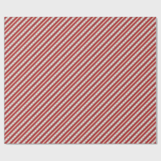 Luxus-Weihnachts-Wrap-Papier mit Streifen in der A Geschenkpapier