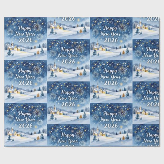 Luxus-Weihnachtsgeschenk Verpackungspapier Geschenkpapier (Flach)