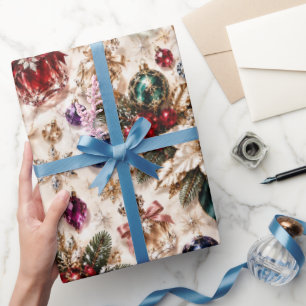 Luxus-Weihnachtsgeschenke aus Juwelen Geschenkpapier