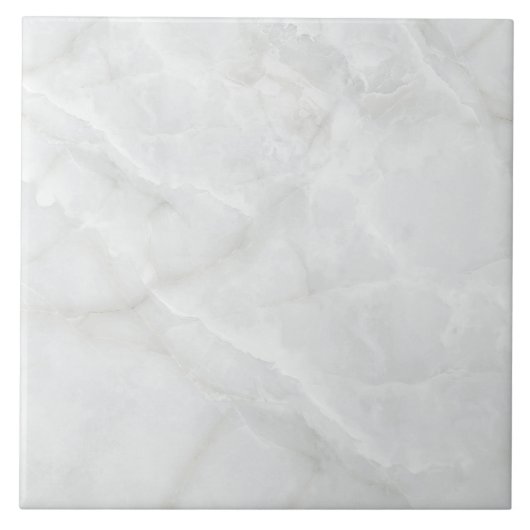 Luxus Weiße Onyx-Marmor-Textur Fliese (Vorderseite)