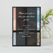 Luxus-Wellness-Center-Resort-Thema Einladung (Stehend Vorderseite)