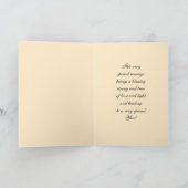 Luxus wird bald gut Mama Karte (Innenseite)