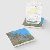 Luxus-Wohnungen in China Steinuntersetzer (Seitenansicht)