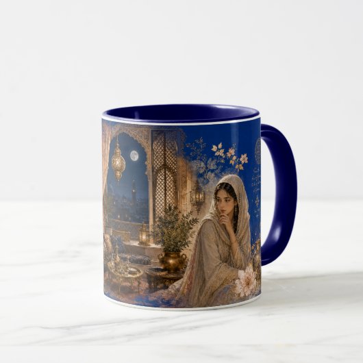 Luxus-Wüstenkammer-Kunstbecher Tasse (VorderseiteRechts)