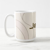 Luxus-Yoga-Moderne Musterkollektion   Kaffeetasse (Links)