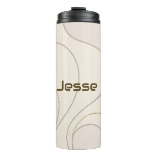 Luxus-Yoga-Moderne Musterkollektion   Thermosbecher
