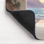 Luxus-Zimmer mit Meerblick Mousepad (Ecke)