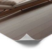Luxus-Zimmer mit Meerblick Poster (Ecke)