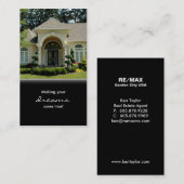 Luxus Zuhause Eintritt in das Real Anwesen Busines Visitenkarte (Vorne/Hinten)