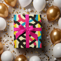 Luxusafrikanisches Geschenkblatt, modern kreativ,