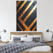 Luxusangriffe Leinwanddruck (Insitu (Schlafzimmer))