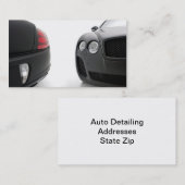 Luxusausführliche Schilderung Visitenkarte (Vorne/Hinten)