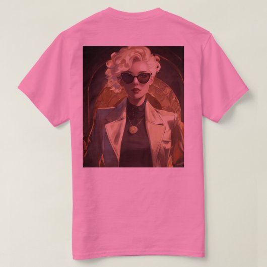 Luxusaussehen T-Shirt (Design Rückseite)