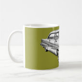 Luxusauto-Illustration 1955 Lincolns Capri Kaffeetasse (Links)