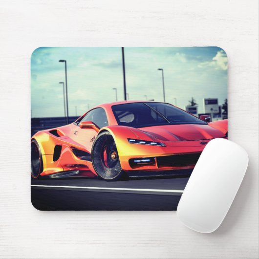 Luxusauto Mousepad (Mit Mouse)