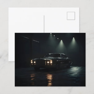 Luxusauto Postkarte