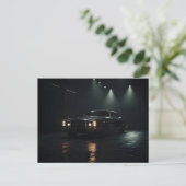 Luxusauto Postkarte (Stehend Vorderseite)