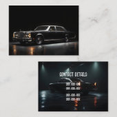 Luxusauto Visitenkarte (Vorne/Hinten)