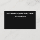Luxusautoservice Moderne Visitenkarten Visitenkarte (Rückseite)