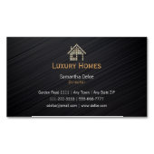 Luxusberufliches wirkliches Anwesen des Magnetische Visitenkarte (Vorderseite)