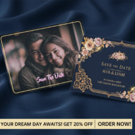 Luxusblumen Save The Date