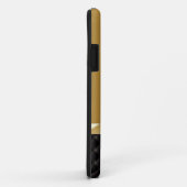 Luxuschampagneschwarzes u. -goldiPhone 5 Fall Case-Mate iPhone Hülle (Hinten/Rechts)