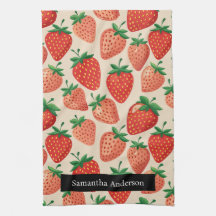 Luxuscotattectuche: Erdbeere Individuelle Name