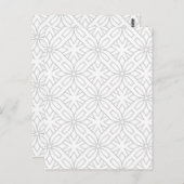 Luxusdekorationen 45 postkarte (Vorne/Hinten)