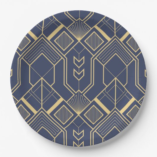 Luxusdekorationen 60 pappteller (Vorderseite)