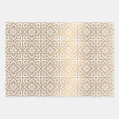 Luxusdekorationen 7 geschenkpapier set (Vorderseite 3)