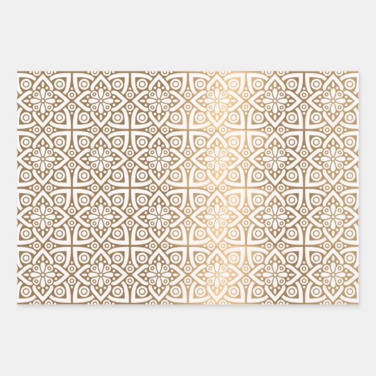 Luxusdekorationen 7 geschenkpapier set (Vorderseite 3)