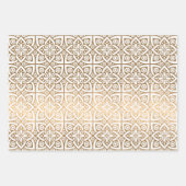 Luxusdekorationen 7 geschenkpapier set (Vorderseite)