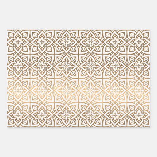 Luxusdekorationen 7 geschenkpapier set (Vorderseite)