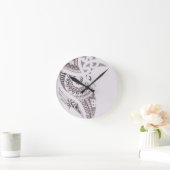 Luxusdesignerin Runde Wanduhr (Zuhause)