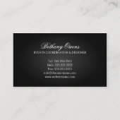 LuxusEvent-Planer Visitenkarte (Rückseite)