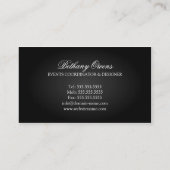 LuxusEvent-Planer Visitenkarte (Rückseite)