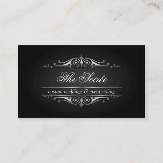 LuxusEvent-Planer Visitenkarte (Vorderseite)